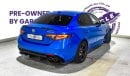 Alfa Romeo Giulia AED 5800 PM | QUADRIFOGLIO 2.9L TURBO | GCC | WARRANTY | SERVICE CONTRACT