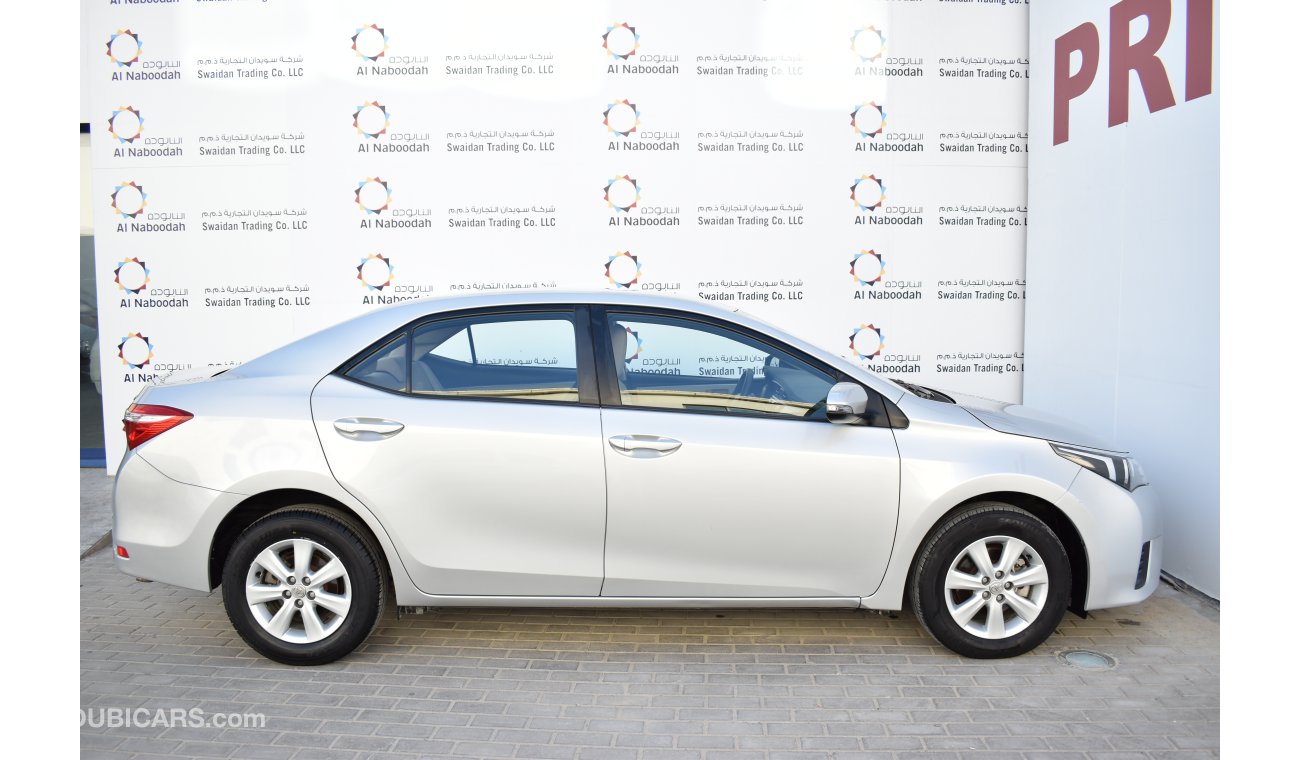 Toyota Corolla 2.0L SE 2016 GCC WITH DEALER WARRANTY