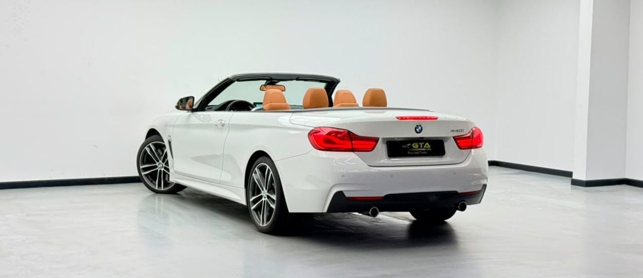 BMW 440i M SPORT 2019 BMW 440i Convertible, Warranty, Full Service History, Fully Loaded, Excellent Condition, GCC