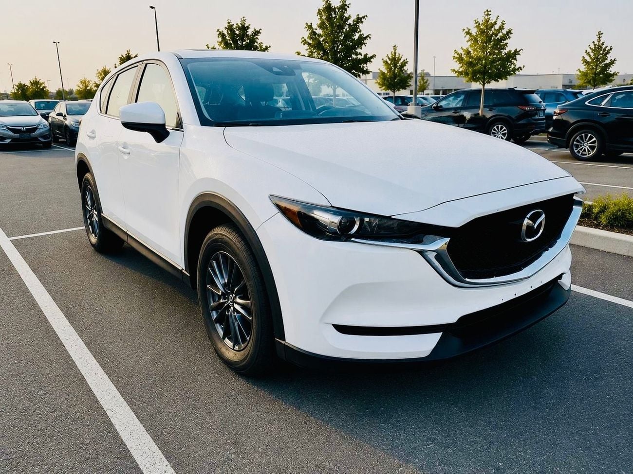Mazda CX-5 Mazda CX5 Model 2019 Fuel Petrol cylinder 4 Engine 2.5 white colour