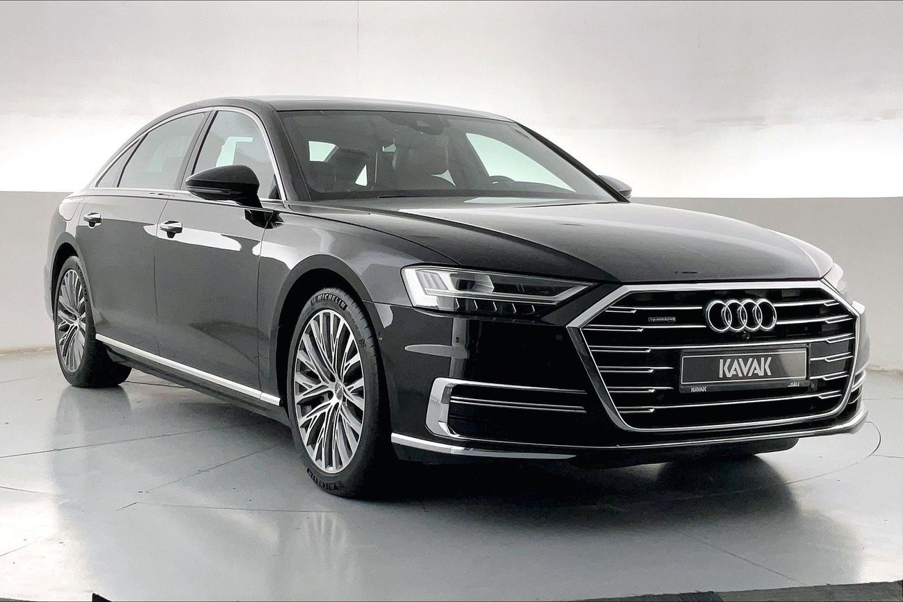 Audi A8 L 55 TFSI quattro +Rear Entertainment Package | 1 year free warranty | 0 Down Payment