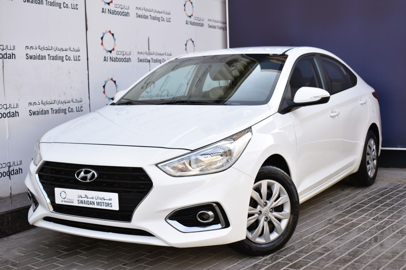 Hyundai Accent AED 589 PM | 1.6L GL SMART GCC DEALER WARRANTY