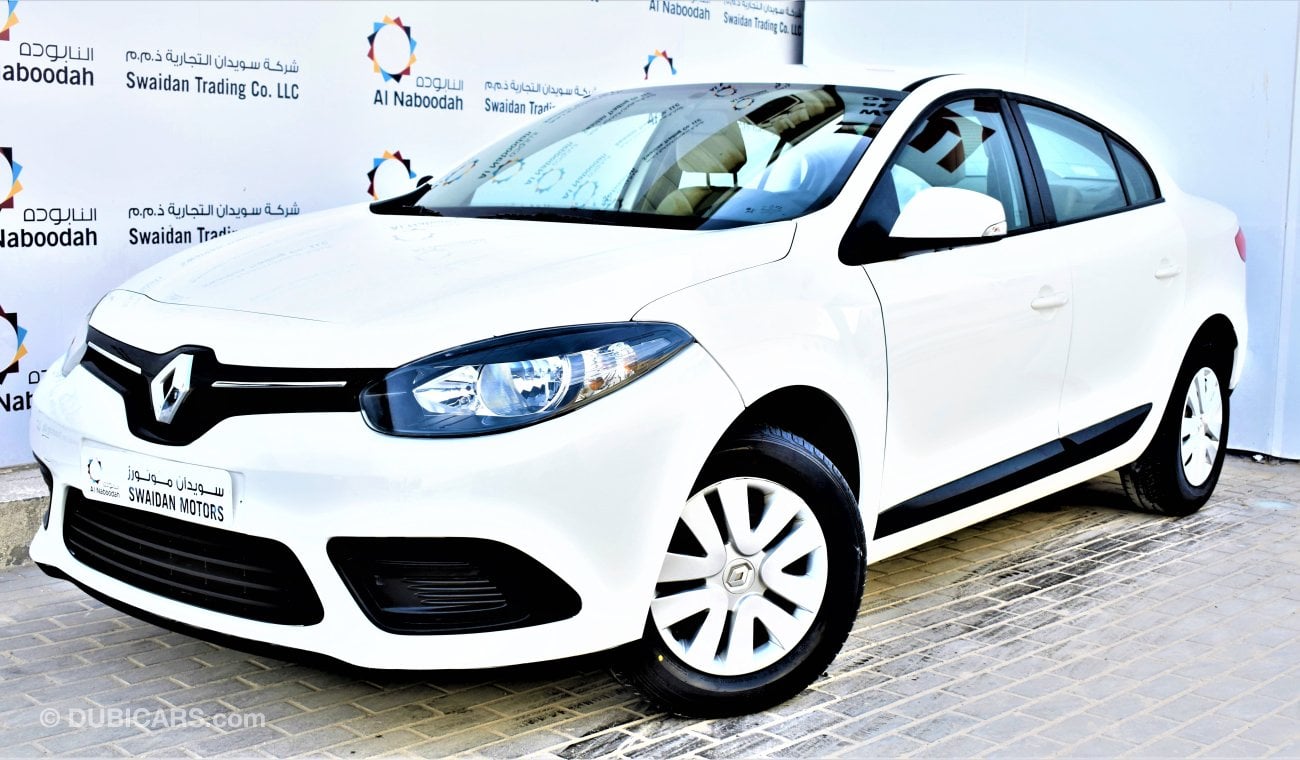 رينو فلوينس 1.6L PE 2016 GCC SPECS DEALER WARRANTY