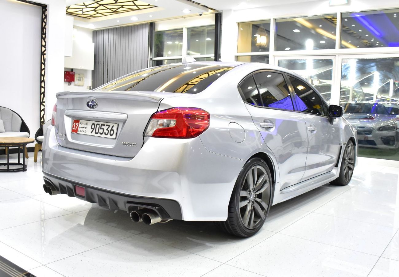 سوبارو امبريزا WRX EXCELLENT DEAL for our Subaru WRX AWD ( 2017 Model ) in Silver Color GCC Specs