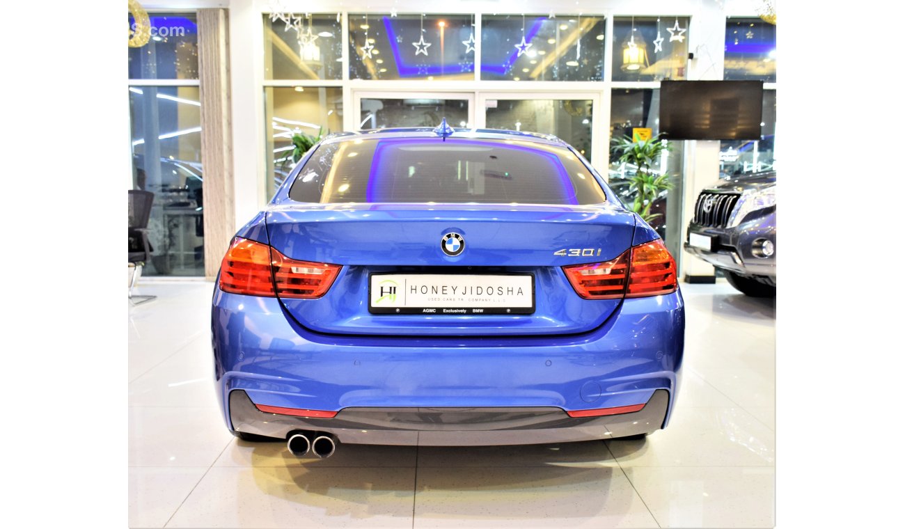 BMW 430i ONLY 43000 KM !FREE Service Maintenance Contract up to 105000 KM 5 years Warranty Or 200,000 KM