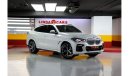 بي أم دبليو X6 M BMW X6 X-Drive 40i M-Kit 2020 GCC under Agency Warranty with Flexible Down-Payment.