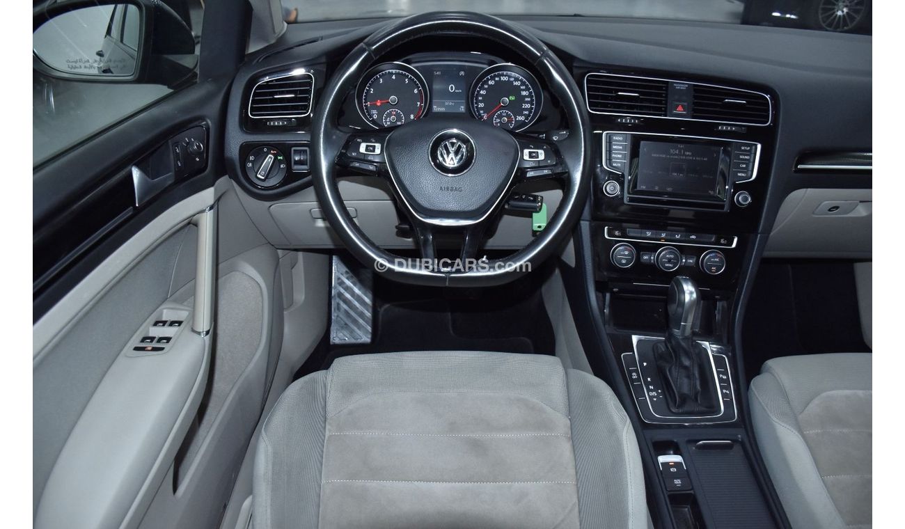 Volkswagen Golf EXCELLENT DEAL for our Volkswagen Golf TSi ( 2016 Model ) in Blue Color GCC Specs