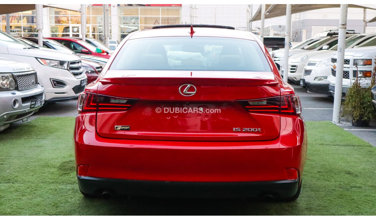 Lexus IS 200 Lexes IS200T MODEL 2016 Red Coulour Number One EXelent Condition