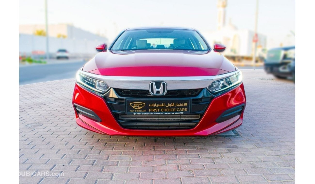 Honda Accord LX 2018 | HONDA ACCORD | 1.5L LX TURBO V4 5-SEATER | GCC | VERY WELL-MAINTAINED | SPECTACULAR