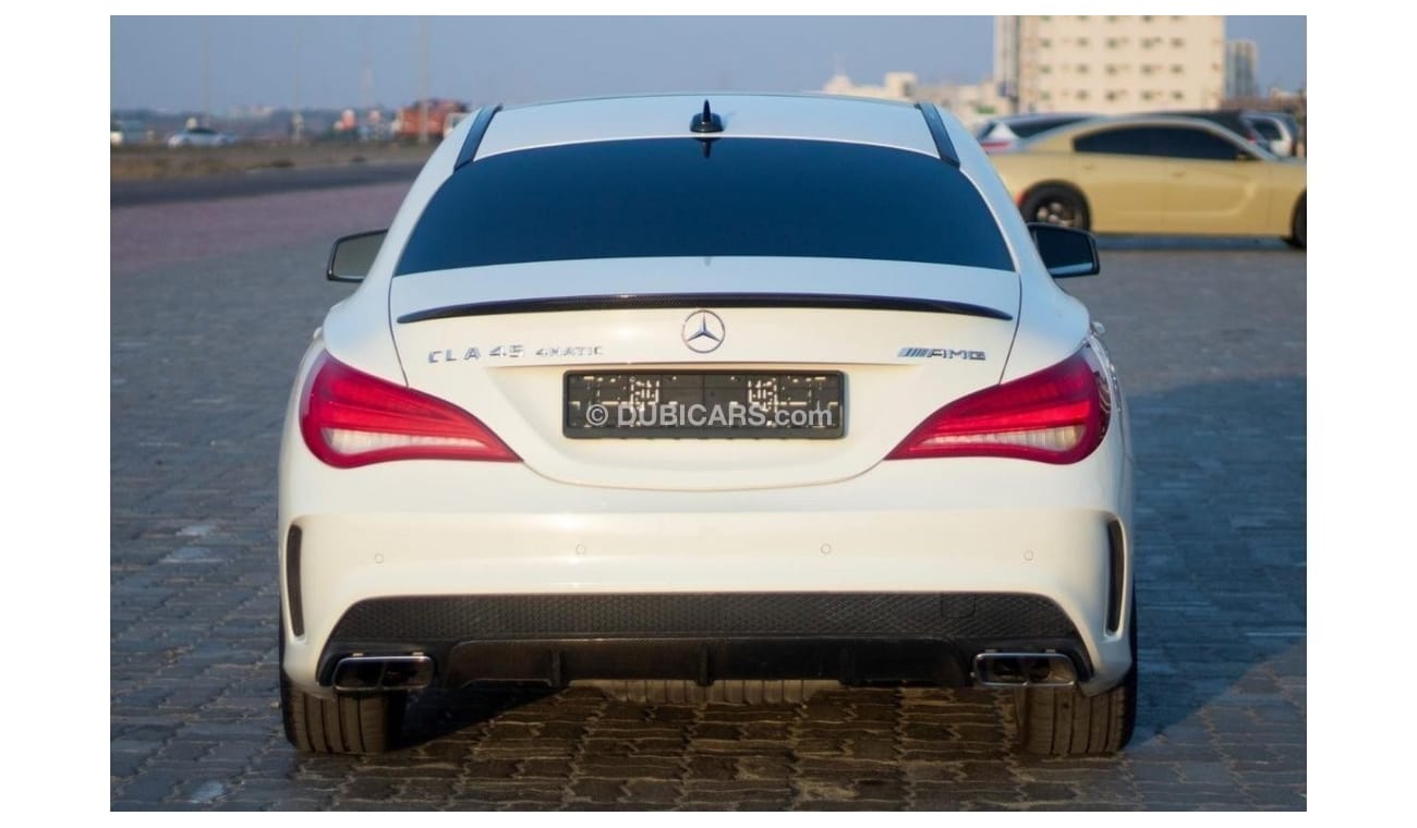Mercedes-Benz CLA 45 AMG Mercedes *CLA45 AMG Turbo 2015* Std *PRICE*: 65,000 dirhams *mileage*: 102,000 km Gulf specification