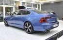 Volvo S90 EXCELLENT DEAL for our Volvo S90 T6 R- Design AWD ( 2018 Model ) in Blue Color GCC Specs