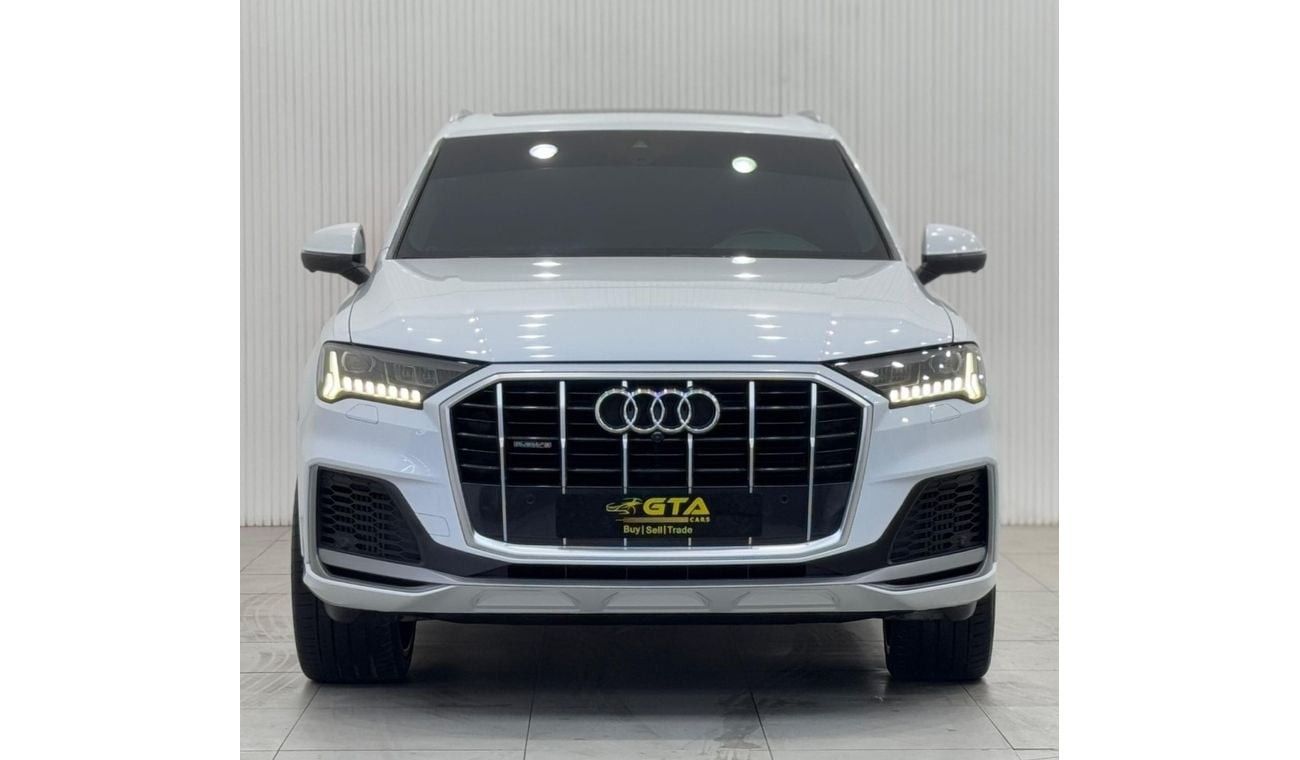 Audi Q7 55 TFSI quattro 3.0L 2022 Audi Q7 55 TFSI S-Line Quattro, Warranty, Full Agency Service History, Exc