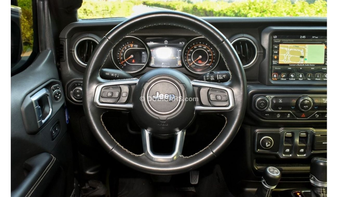 Used JEEP WRANGLER SAHARA / 2021 / GCC / Under warranty until 2026