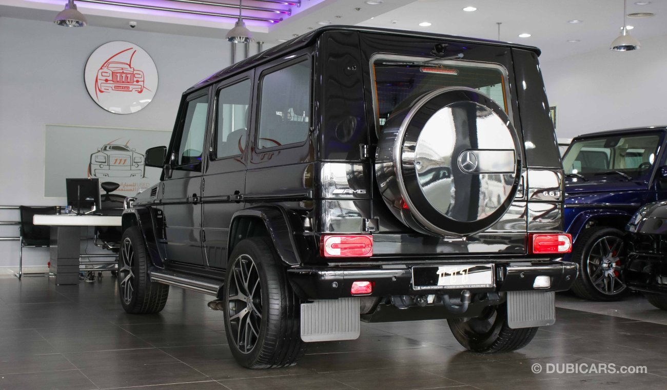 مرسيدس بنز G 63 AMG / GCC Specifications