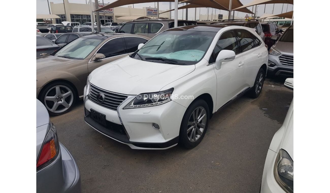 Lexus RX350 2013 model Full options panorama roof Gcc specs