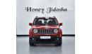 Jeep Renegade EXCELLENT DEAL for our Jeep Renegade Longitude ( 2017 Model ) in Red Color GCC Specs