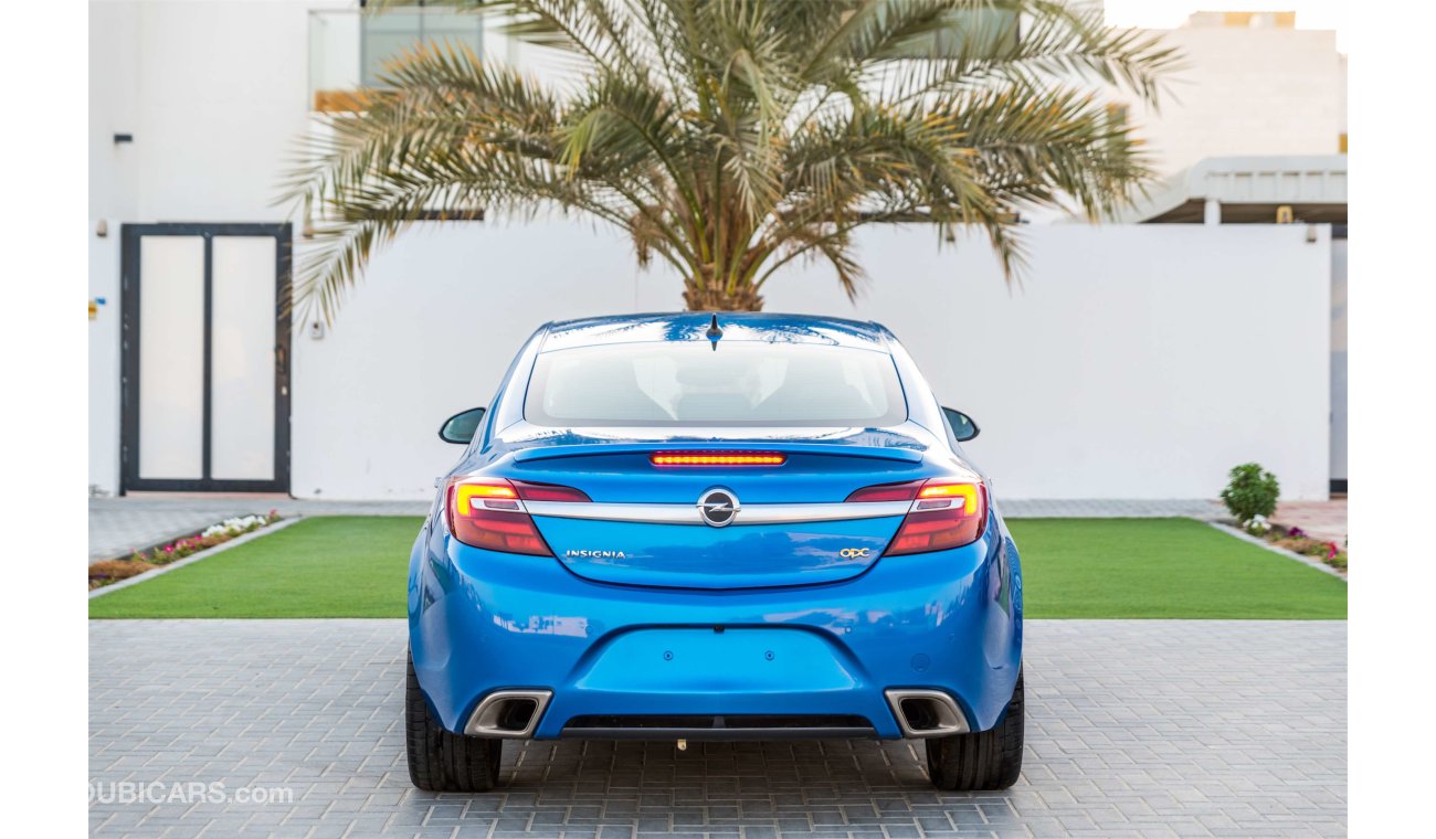 أوبل إنسيجنيا OPC 2.8L V6 AWD