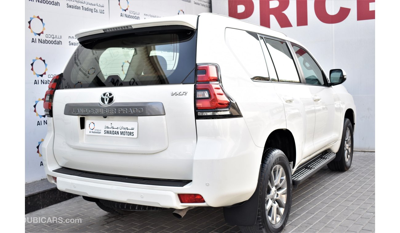 Toyota Prado | AED 2840 OM | 0% DP | 2.7 VXR FULL OPTION 2019 GCC DEALER WARRANTY