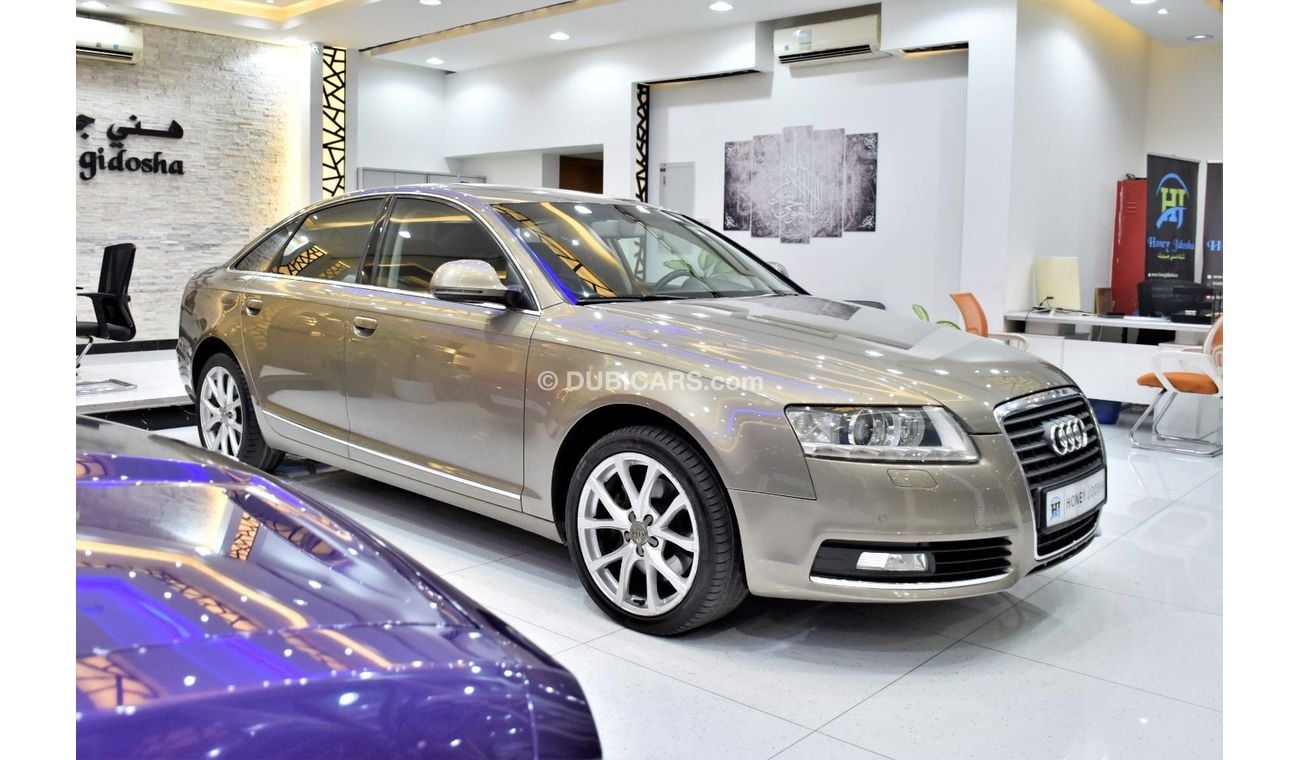 Audi A6 EXCELLENT DEAL for our Audi A6 ( 2009 Model ) in Gold Color GCC Specs