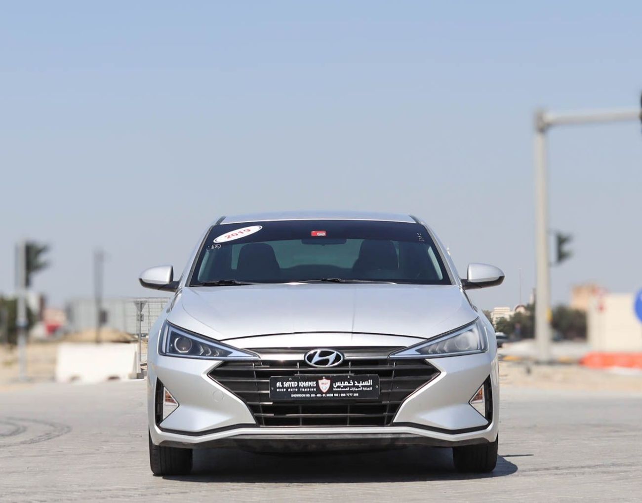 Hyundai Elantra GL 1.6L Hyundai Elantra 1.6L 2019  GCC accident-free in excellent condition 863 P.M