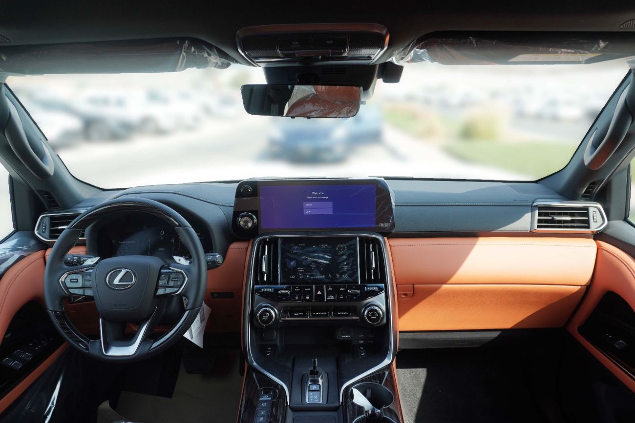 لكزس LX 700h LEXUS-LX700H 3.5L VIP (WIRELESS CHARGER, REAR TV SCREEN, 360 DEGREE CAMERA)