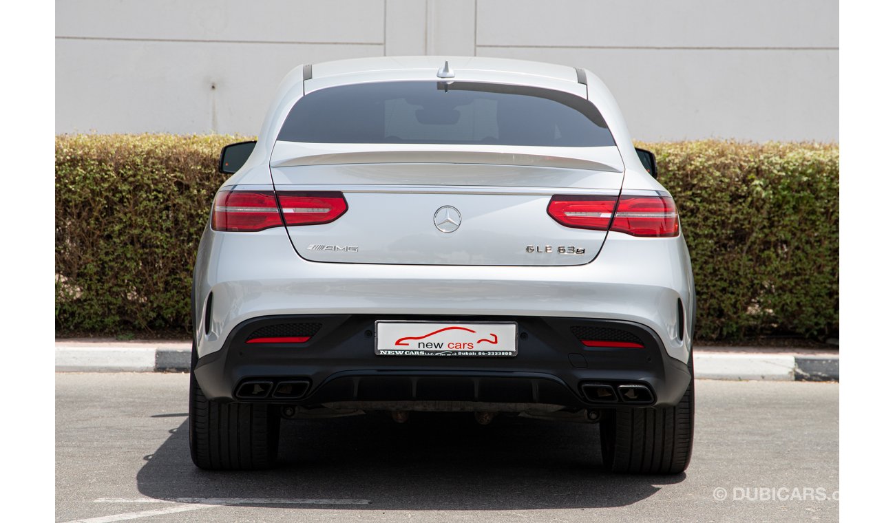 Mercedes-Benz GLE 63 AMG GCC - ASSIST AND FACILITY IN DOWN PAYMENT - 4340 AED/MONTHLY - EMC FULL SERVICE HISTORY