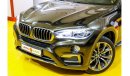 BMW X6 RESERVED ||| BMW X6 X-Drive 50i Full Spec 2015 GCC under Warranty with Flexible Down-Payment.