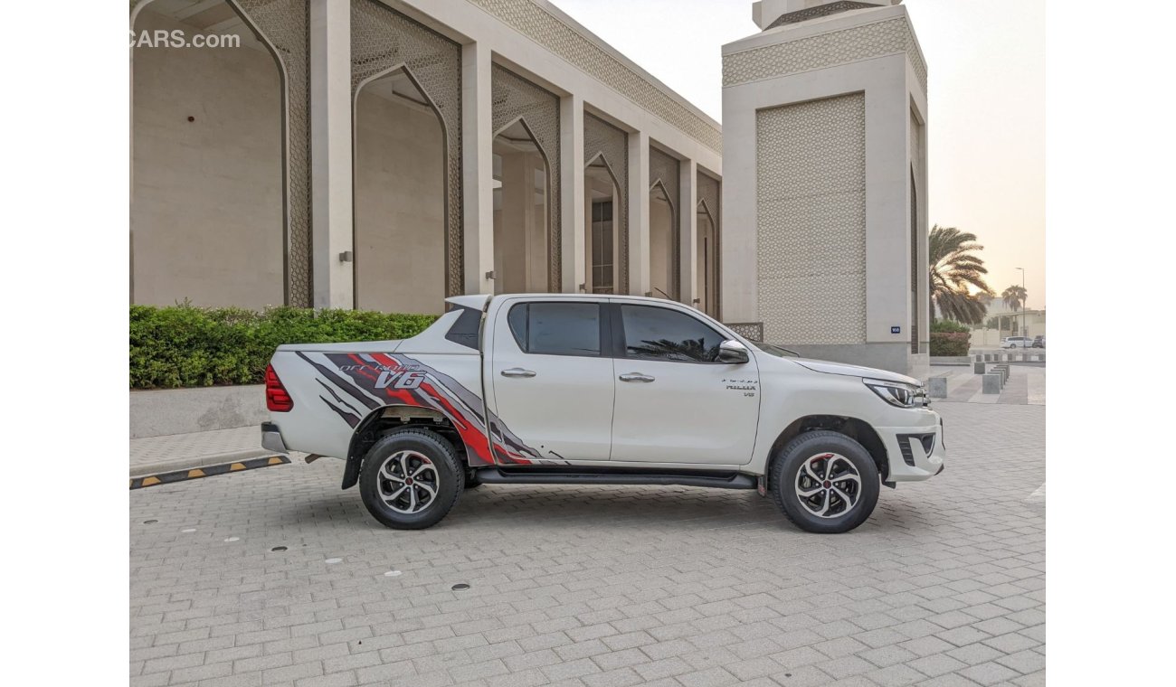 تويوتا هيلوكس TOYOTA HILUX TRD 2018 WHITE GCC