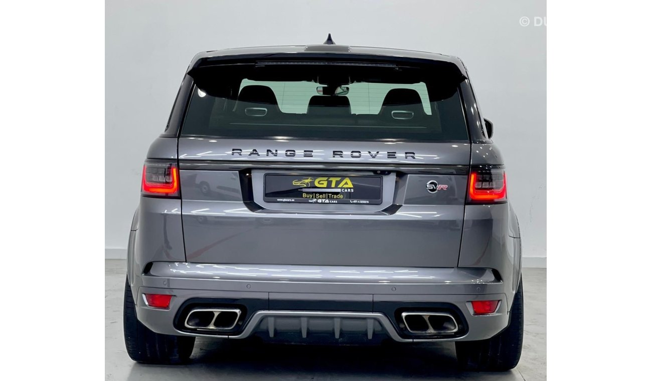 Land Rover Range Rover Sport 2018 Range Rover Sport SVR Full Carbon Fiber, October 2023 Range Rover Warranty-Service History, GCC