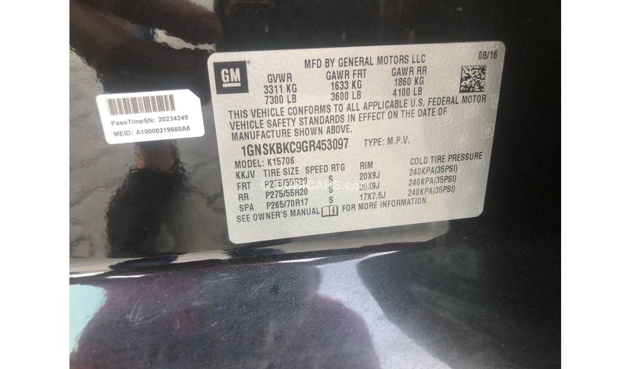 شيفروليه تاهو American importer