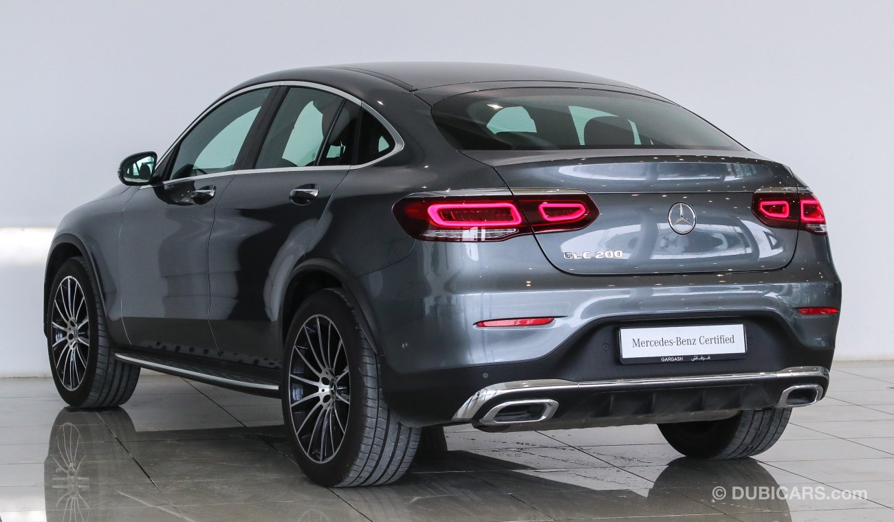 مرسيدس بنز GLC 200 COUPE / Reference: VSB 31184 Certified Pre-Owned