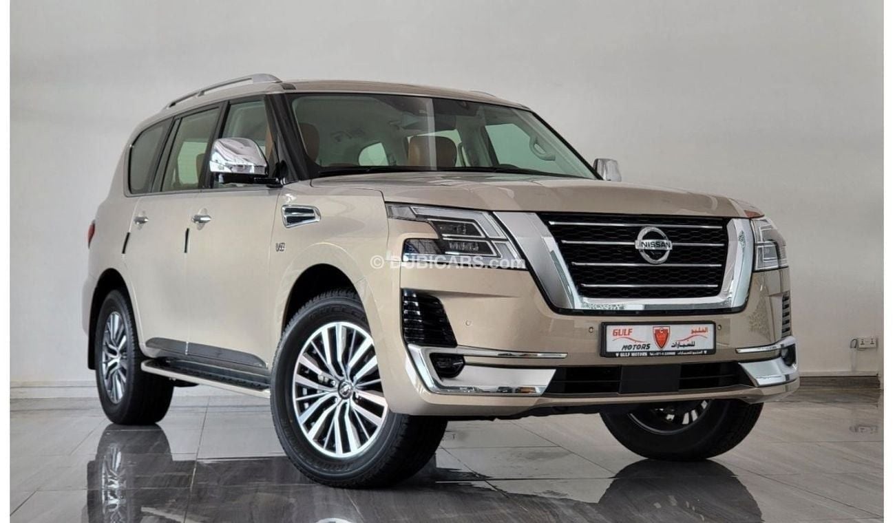 Nissan Patrol LE PLATINUM CITY 5.6L-8CYL-400HP PLATINUM RADAR EXCELLENT CONDITION GCC SPECIFICATION