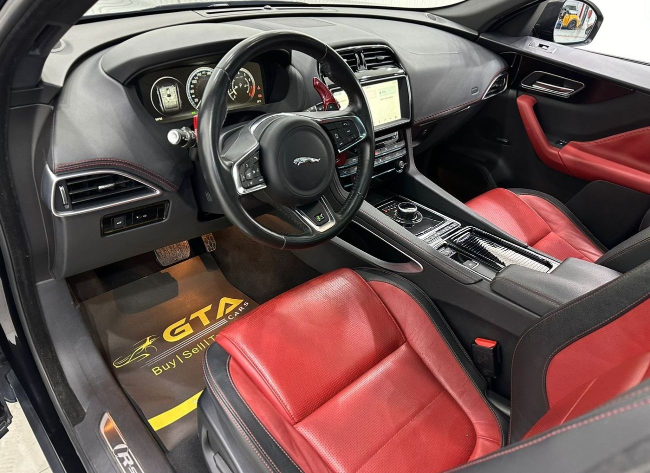 Jaguar F Pace 2017 Jaguar F-Pace S, Warranty, Full Jaguar Service History, Low Kms, GCC Specs