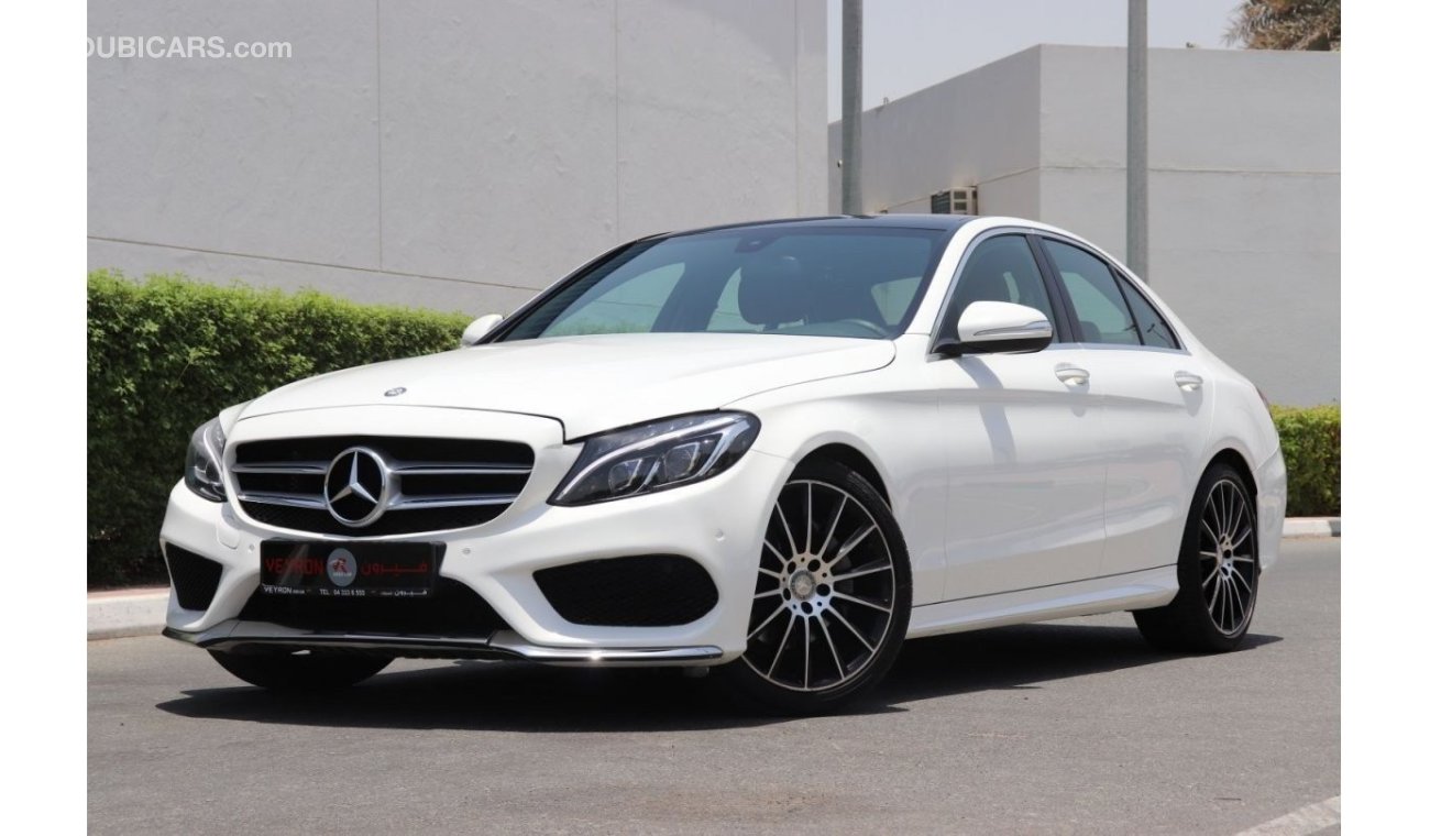 مرسيدس بنز C200 FREE REGISTRATION = WARRANTY = GCC CPECS =