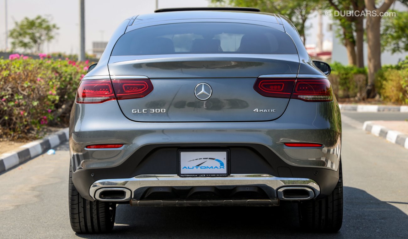 مرسيدس بنز GLC 300 AMG 4Matic 2021,GCC 0km W/ 3 Yrs or 60K km Warranty + 60K km or 3Yrs Svcs @Swiss Auto