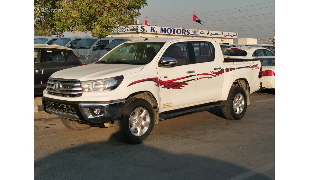 Toyota Hilux 2.7L, 17" Alloy Rims, M/T, Power Steering With Telephone / Media Function Controls, CODE-731