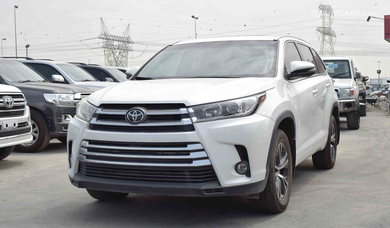 Toyota Highlander left hand drive Grand model top of the range options for export