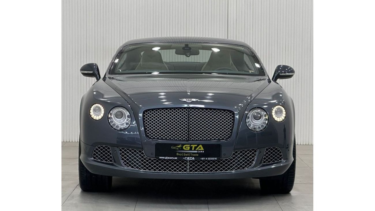 بنتلي كونتيننتال جي تي 2014 Bentley Continental GT Speed W12, Full Service History, Very Low Kms, GCC