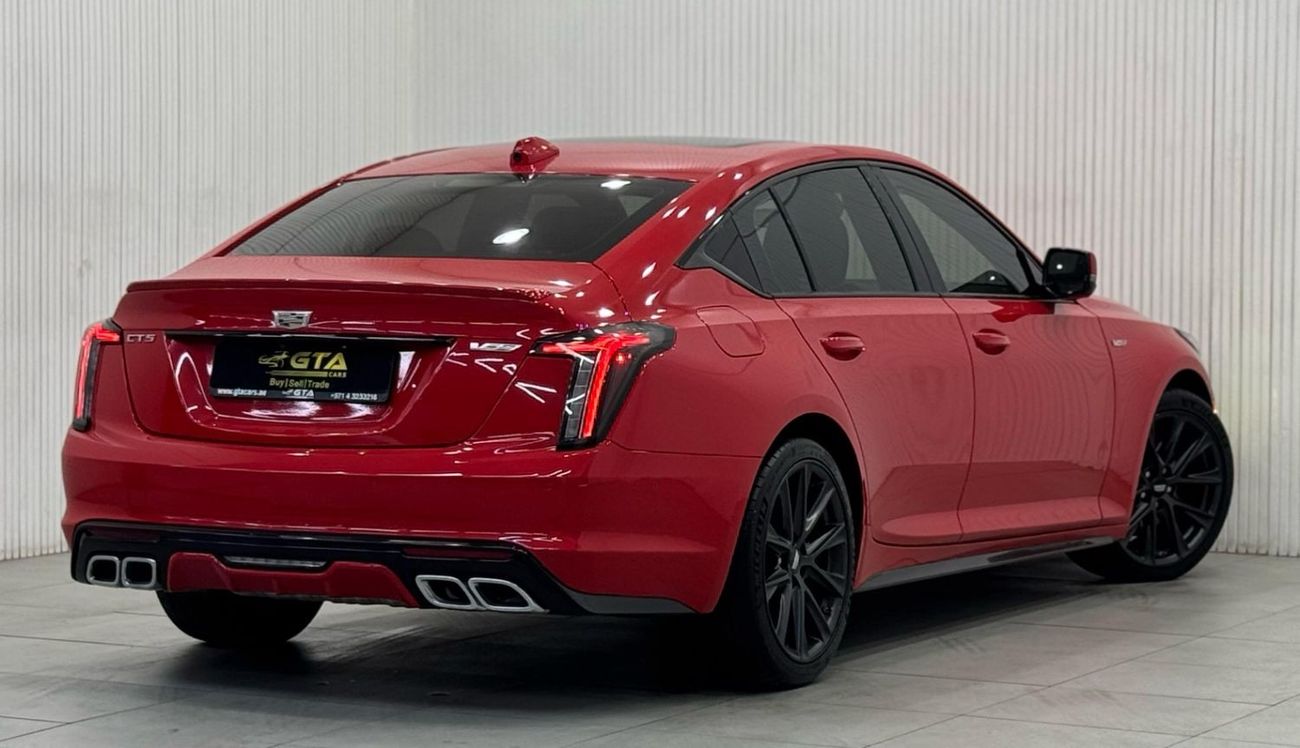 Cadillac CT5 V Series 2021 Cadillac CT5-V, 2027 Cadillac Warranty + Service Pack, Carbon Fiber Package, Very Low