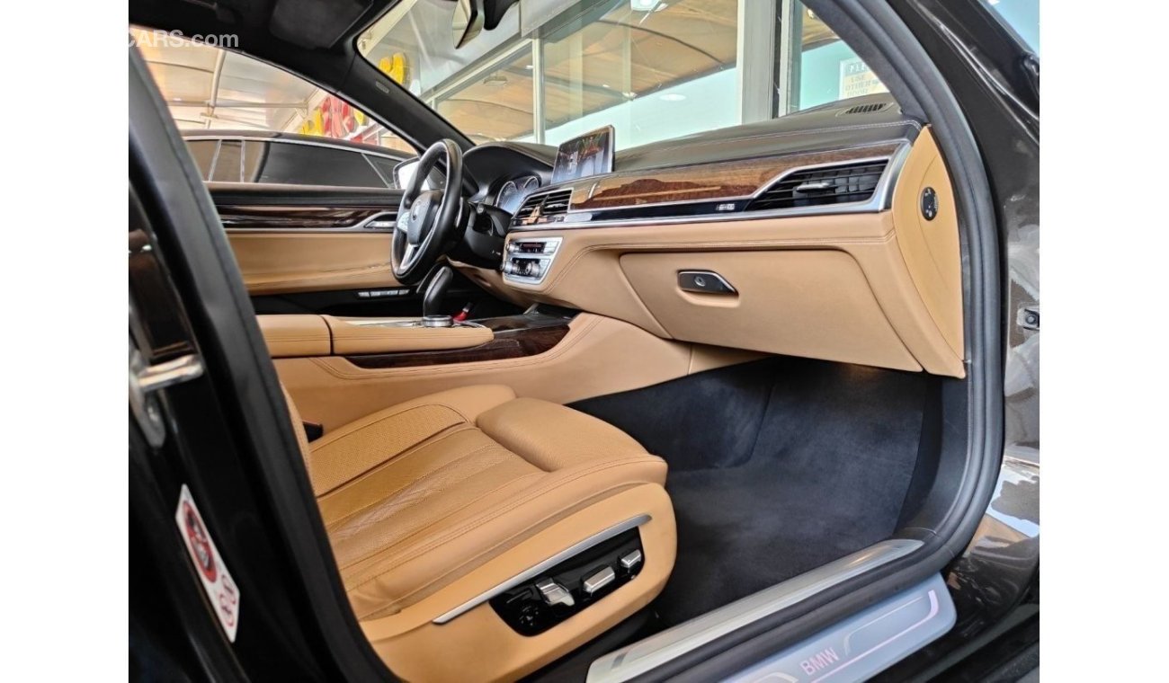 BMW 740Li AED 2,200 P.M | 2016 BMW 7 SERIES  740 Li | GCC | EXCLUSIVE VIP  | UNDER WARRANTY