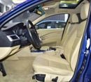 BMW 520i EXCELLENT DEAL for our BMW 520i ( 2005 Model ) in Blue Color GCC Specs