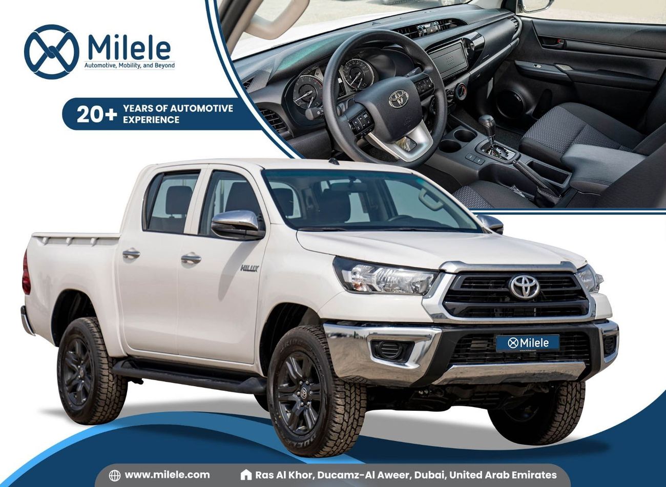 New Toyota Hilux DC 2.7L PETROL 4X4 CHROME KIT, HALOGEN HEADLAMPS