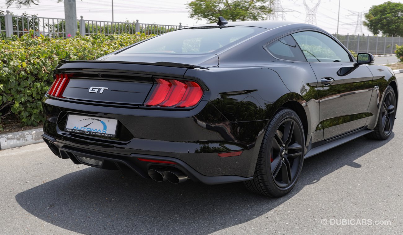 Ford Mustang 2020 GT Premium Digital cluster, 5.0 V8 GCC, 0km w/ 3Yrs or 100K km WTY + 60K km SERV from Al Tayer