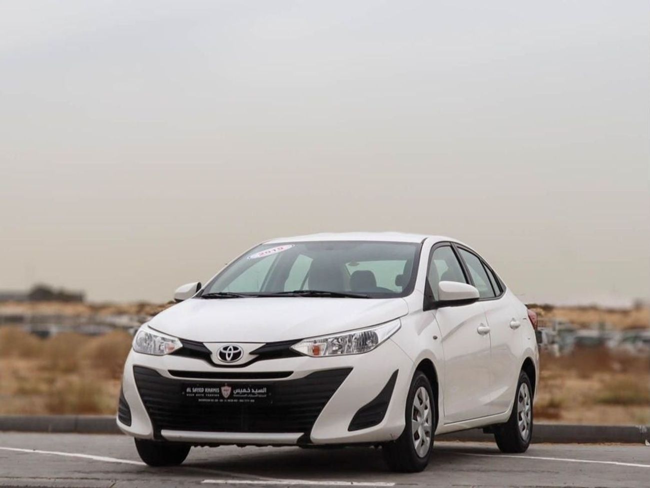 تويوتا يارس SE 1.5L Sedan Toyota Yaris 1.5L 2019 GCC accident-free in excellent condition 705 P.M