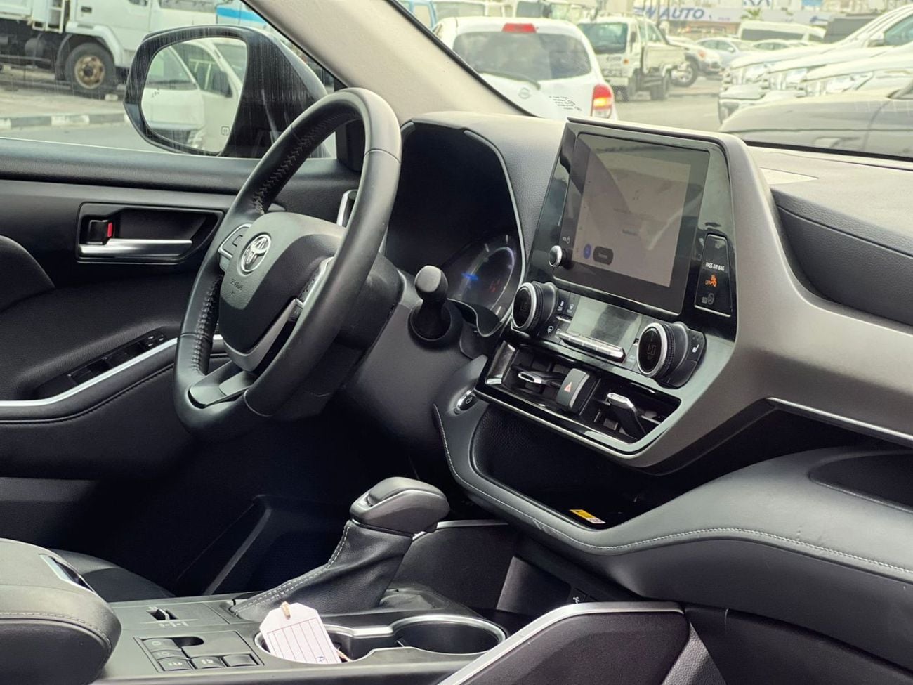 Toyota Highlander LTD HEV 2023 Toyota Highlander Hybrid Full Option - 2.5L V4 - Sunroof - Rear Camera & Radar Leather Sea