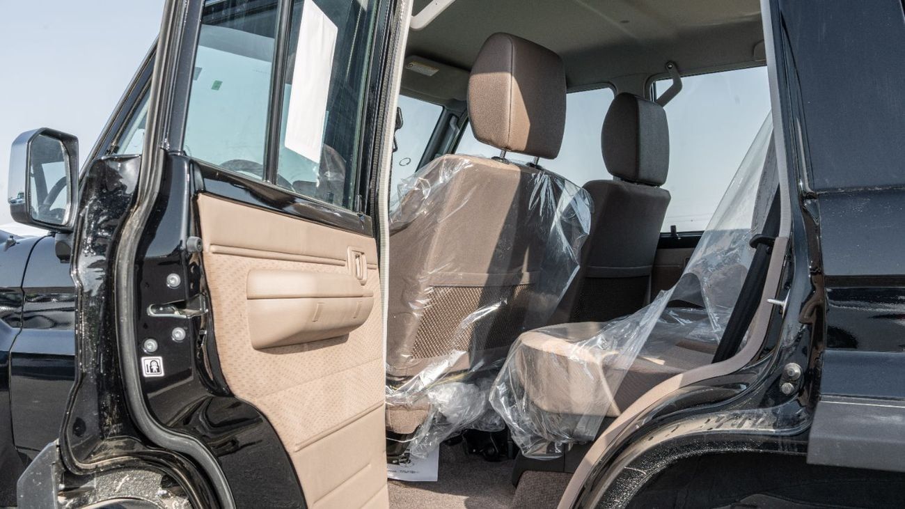 Toyota Land Cruiser 70 2026 Toyota Land Cruiser LC76 4.0L AT Petrol (Black-Brown) Mid Option
