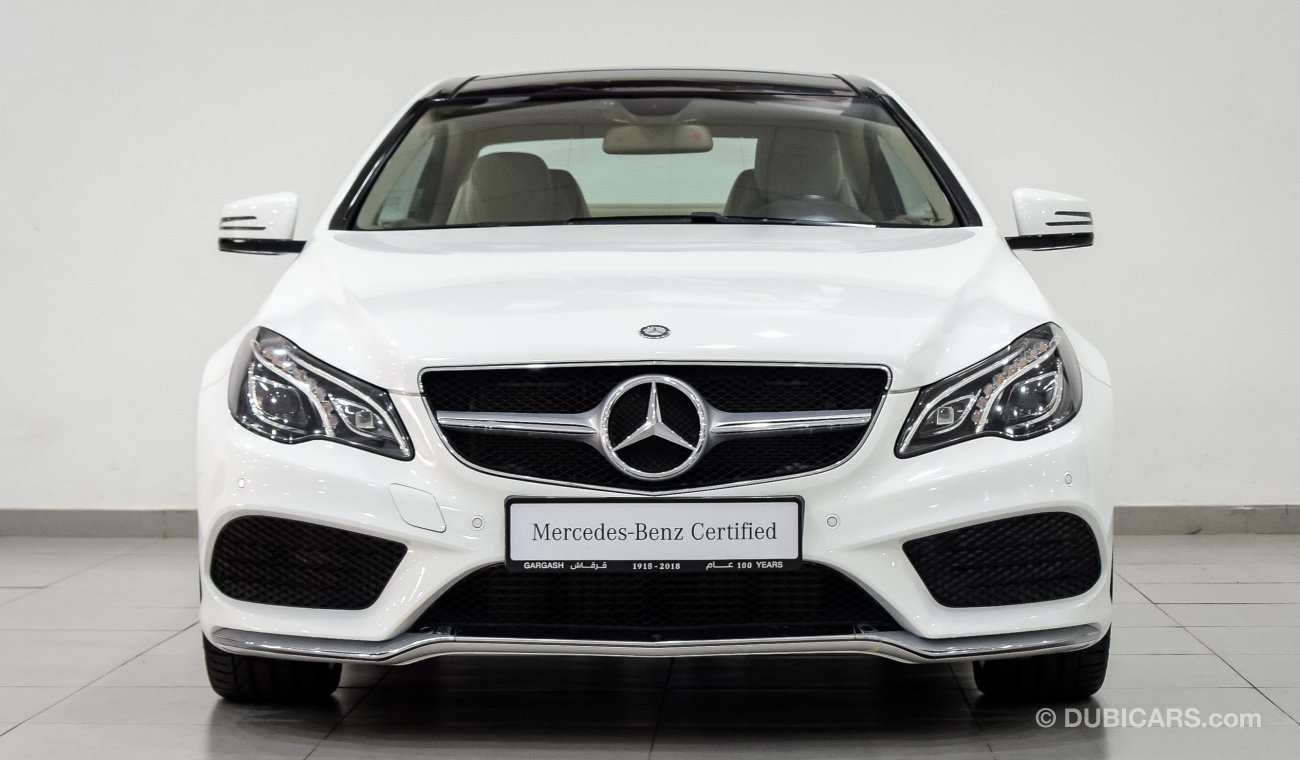 Mercedes-Benz E 250 Coupe AMG with warranty valid till 25/10/2022