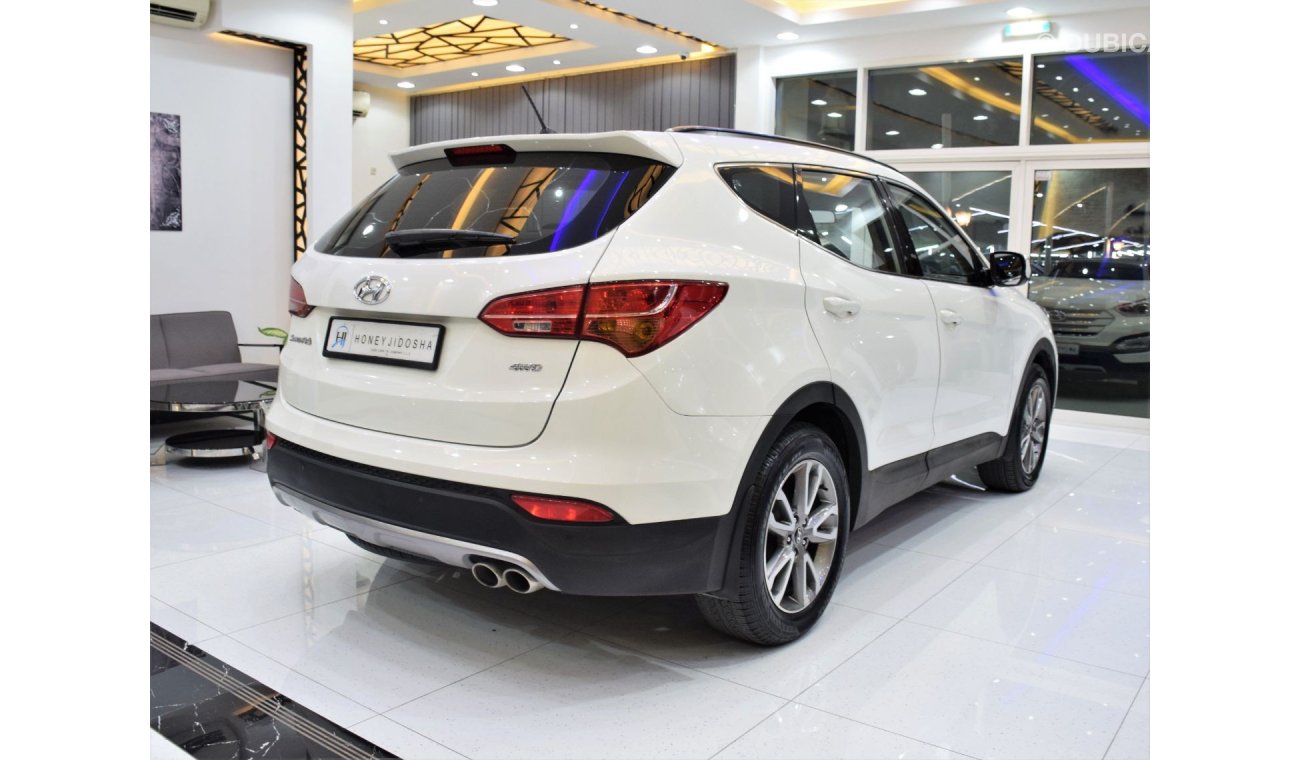 Hyundai Santa Fe GL Top EXCELLENT DEAL for our Hyundai SantaFe 4WD ( 2013 Model ) in White Color GCC Specs