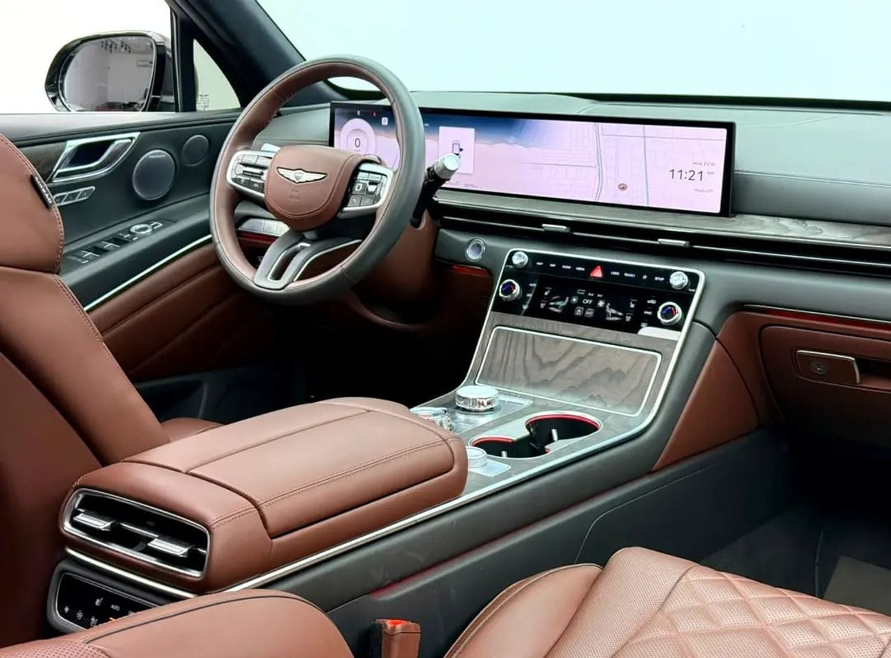 Genesis GV80 Royal, Warranty + Service Pack, Full Service History, GCC