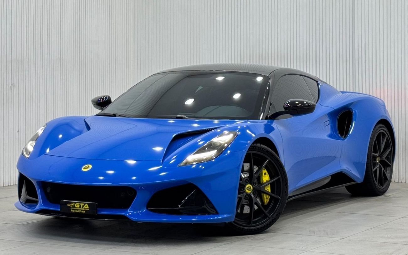 لوتس أميرة 2024 Lotus Emira Launch Edition, Agency Warranty + Service Package, Full Service History, GCC
